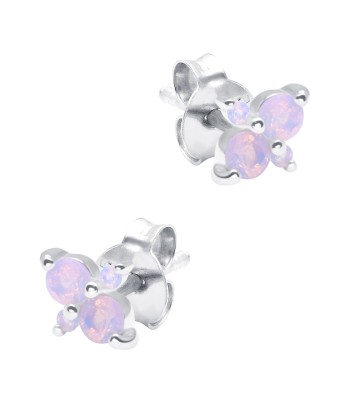 Lovely Flower Silver Stud Earring STS-6235